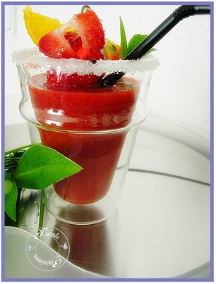 Smoothie fraises 2