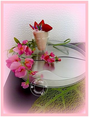 Mousse de fraises 1