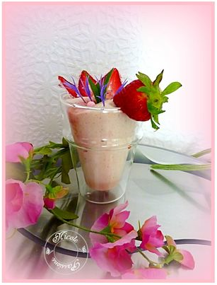 Mousse de fraises 2