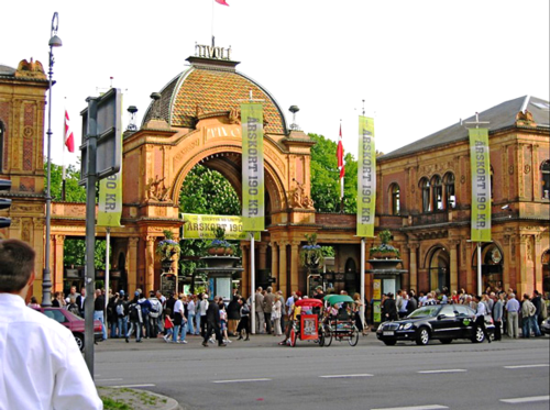 Tivoli-Copenhague-entrée