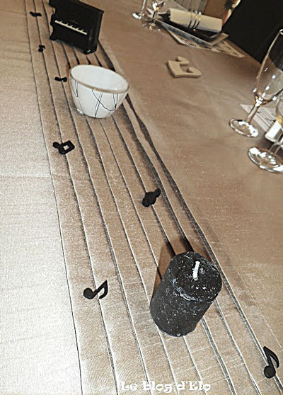 Décoration-de-table-noir-et-blanc