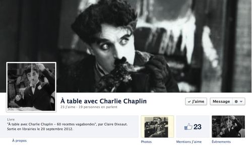 à table avec Chaplin