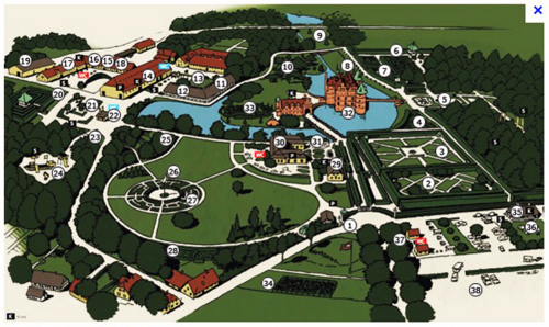 Plan-chateau-Egeskov Plan-chateau-Egeskov
