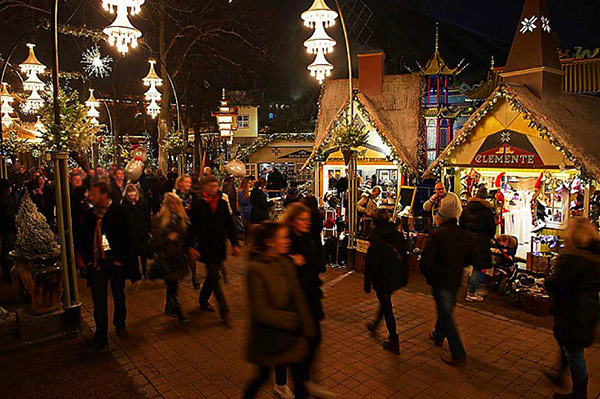 Jardins Tivoli Copenhague Noël