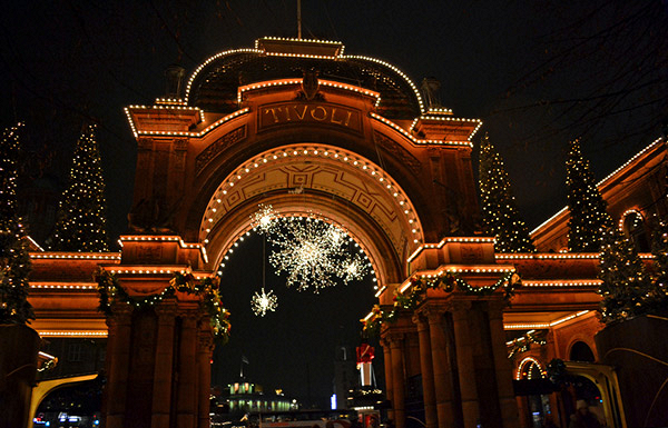 Noël au Parc Tivoli de Copenhague