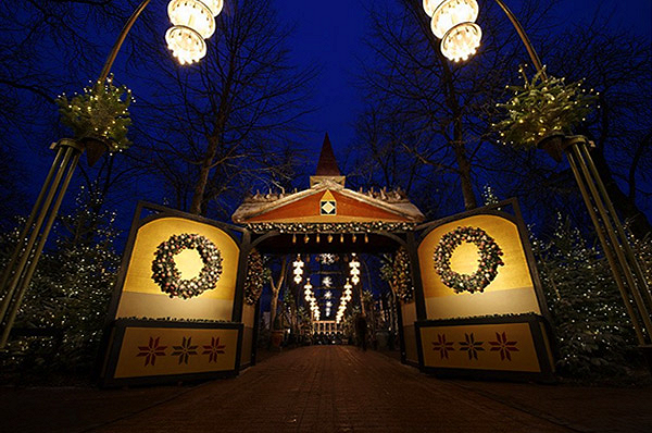 Noël au Danemark à Tivoli